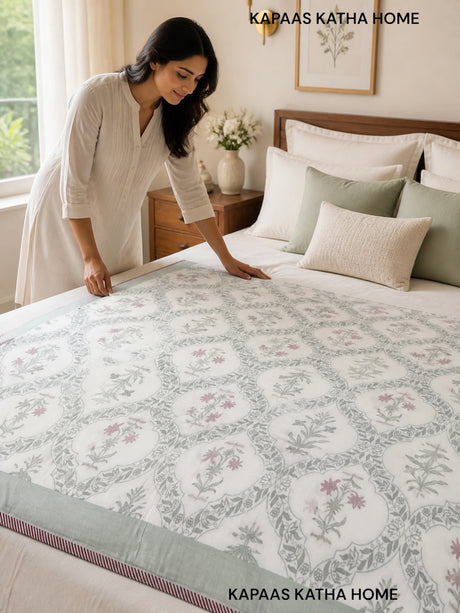 trellis-blockprint-mulmul-cotton-dohar