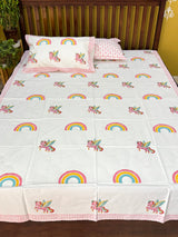 unicorn-rainbow-handblock-printed-kids-cotton-bedsheet