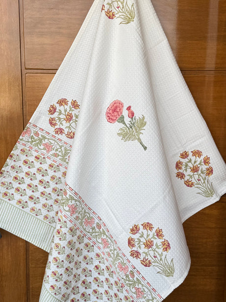 waffle-cotton-jaipuri-handblock-guest-towel