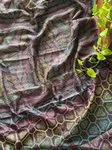 vanraj-brownish-mauve-munga-silk-bandhani-saree-with-multicoloured-bandhej