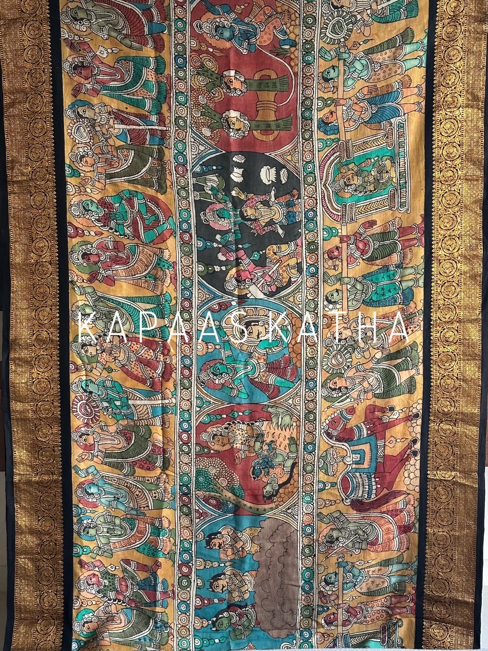 vasant-luxe-pure-kalamkari-kanjeevaram-silk-saree