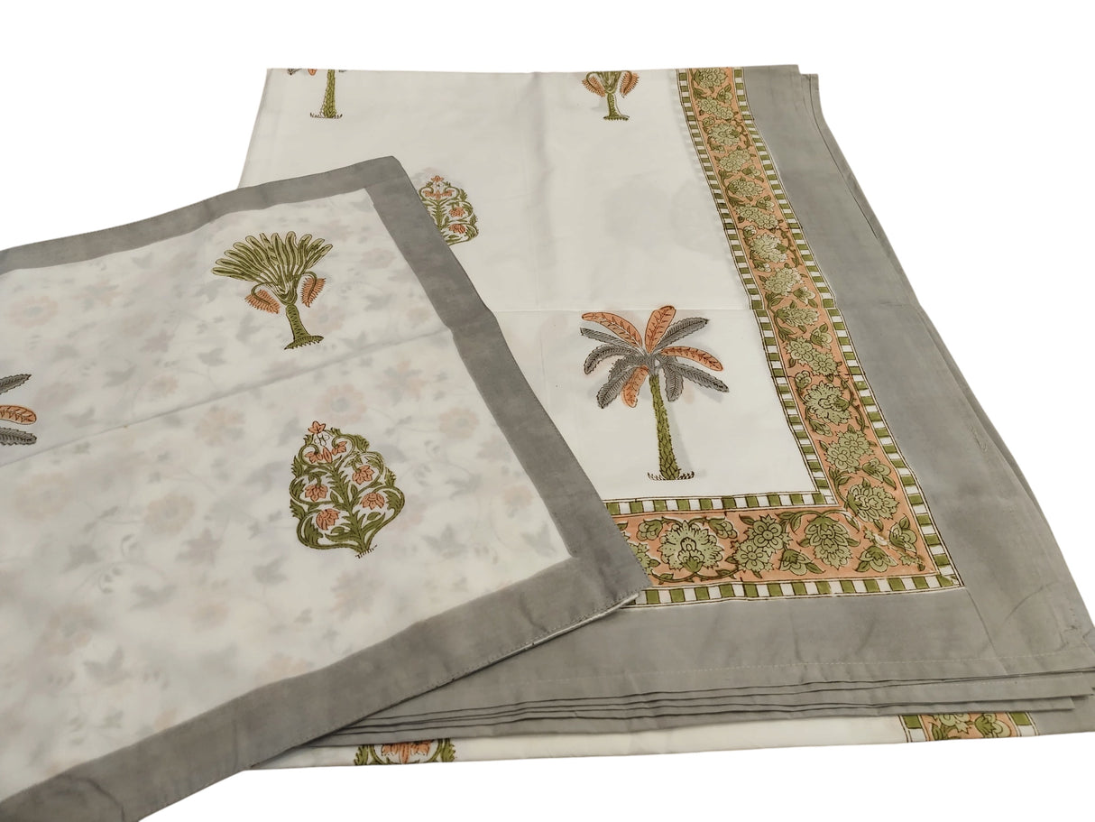 verdant-bloom-handblock-print-pure-cotton-bedsheet