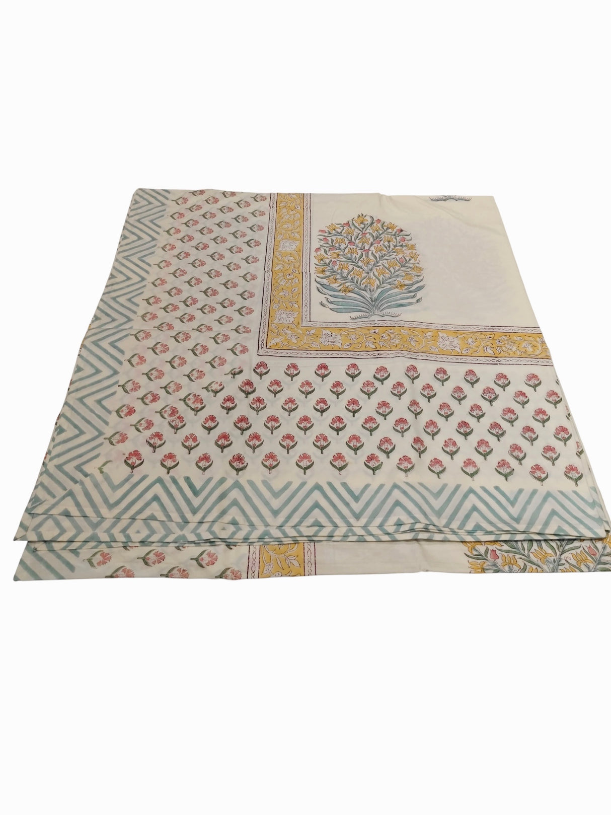 vintage-bloom-handblock-print-pure-cotton-bedsheet