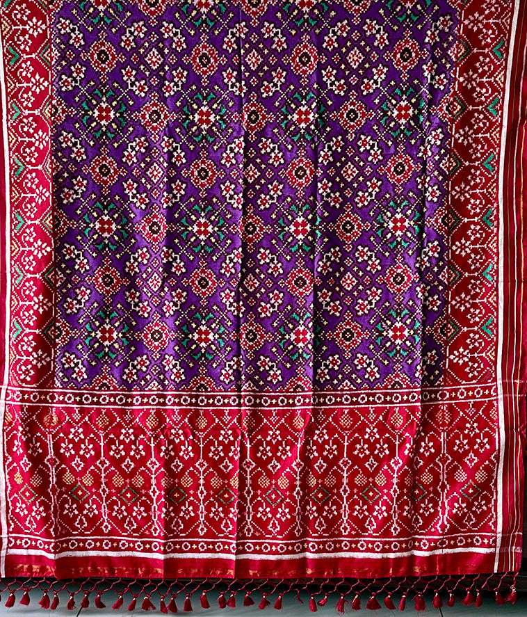 Pure Silk Double Ikat/Patan Patola Dupatta