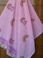 whimsy-rainbow-unicorn-kids-towel-cotton-jacquard-weave