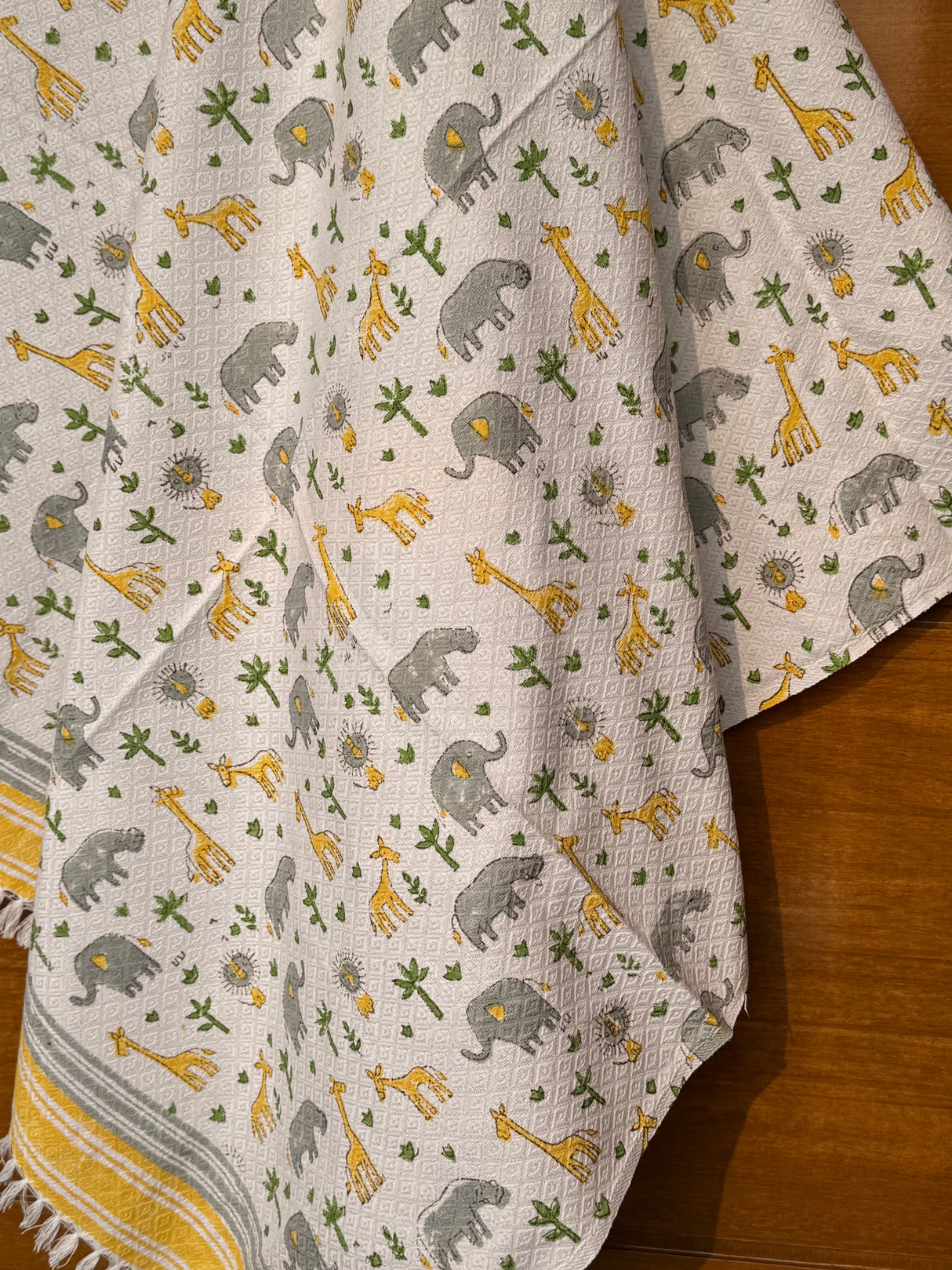 wildlife-print-kids-towel-set