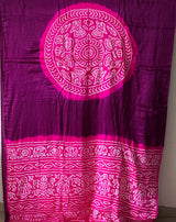 wine-magenta-and-pink-pure-gajji-silk-rasmandal-circle-bandhani-saree