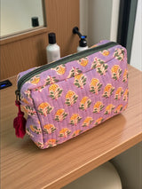 wipeable-lining-petal-bud-cotton-quilted-bag