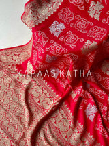 woven-sheer-prestige-bandhani-pure-munga-silk-saree
