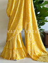 woven-silken-bandhani-pure-gajji-silk-saree