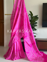 woven-soft-radiance-bandhani-mulberry-silk-handloom-saree