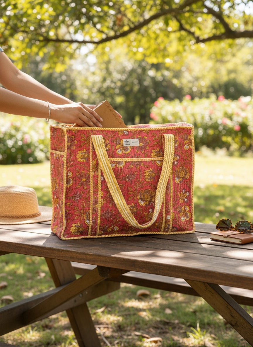 zippered-everyday-charm-block-print-handcrafted-tote-bag