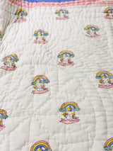 Jaipur Joys: Pure Cotton Unicorn Quilt for Toddlers – Handcrafted in India