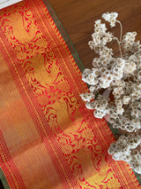 Pure Handloom Silk Kanjivaram Border (Price 1900 Per Meter)