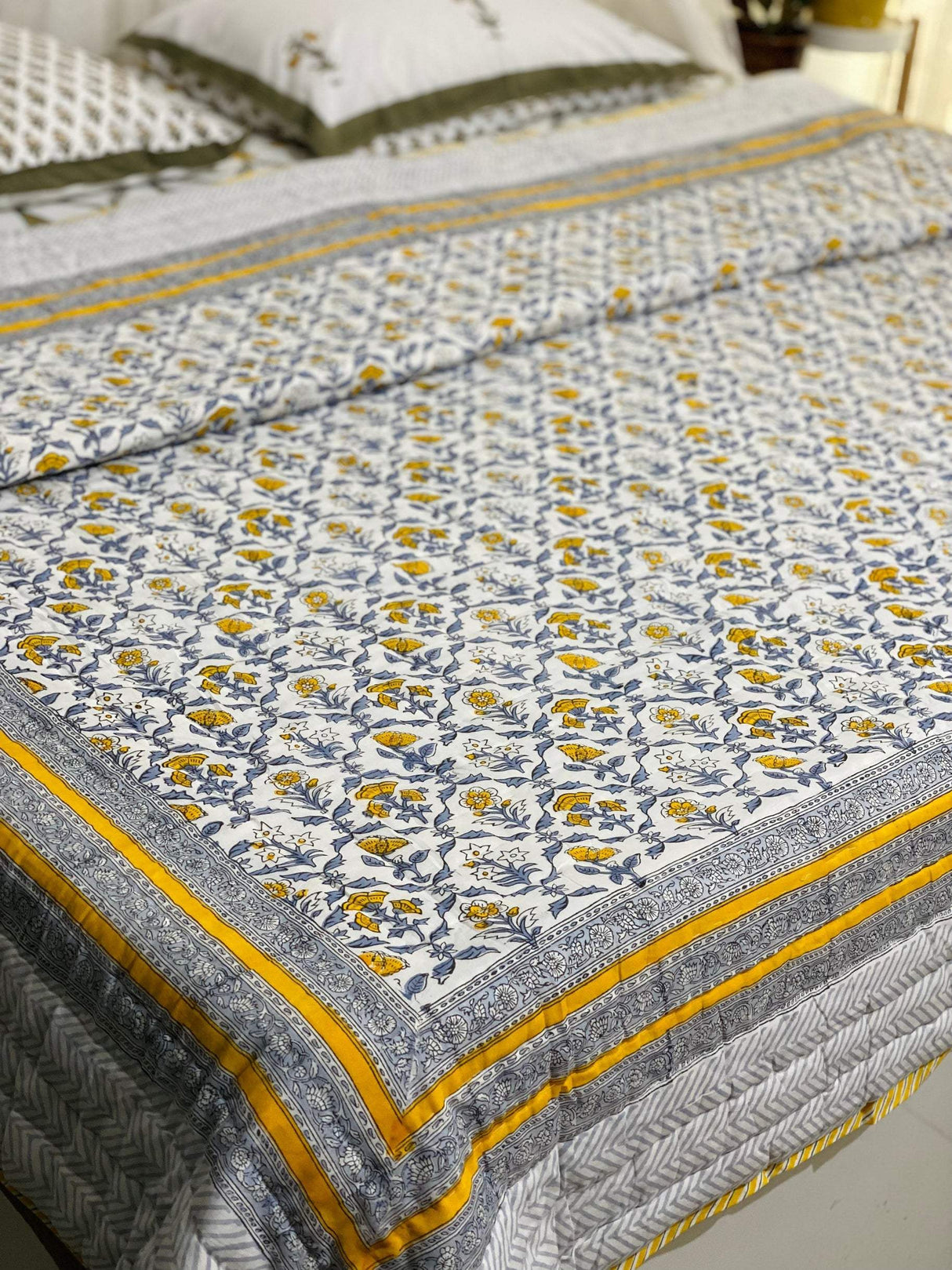 blue-yellow-king-cotton-quilt-top-view