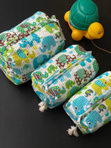 Set of 3 Multipurpose Pouch (large, medium and small)