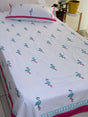 flamingo-cotton-bedsheet-front-view