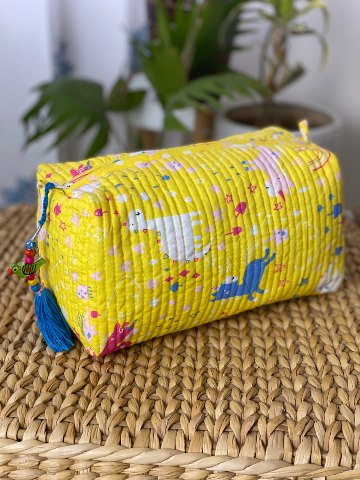 LARGE Multipurpose Quilted Pouch/ Bag
