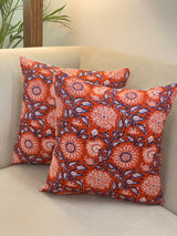 Blockprint Cushion Cover- 16*16 inches