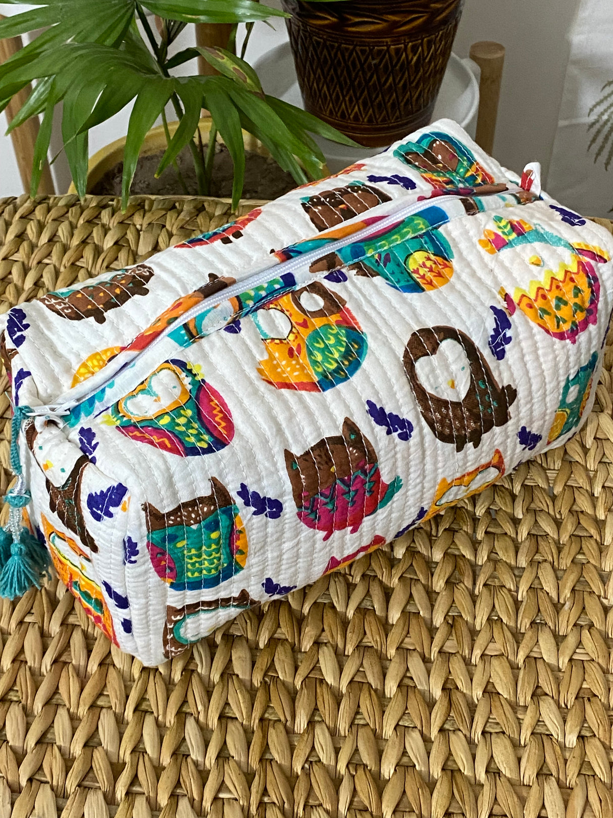 LARGE Multipurpose Quilted Pouch/ Bag