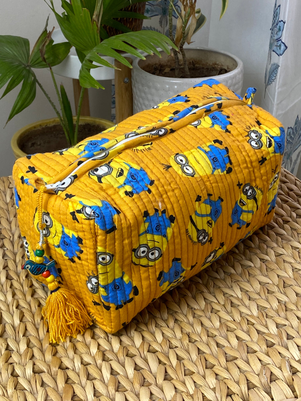 LARGE Multipurpose Quilted Pouch/ Bag