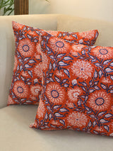 Blockprint Cushion Cover- 16*16 inches