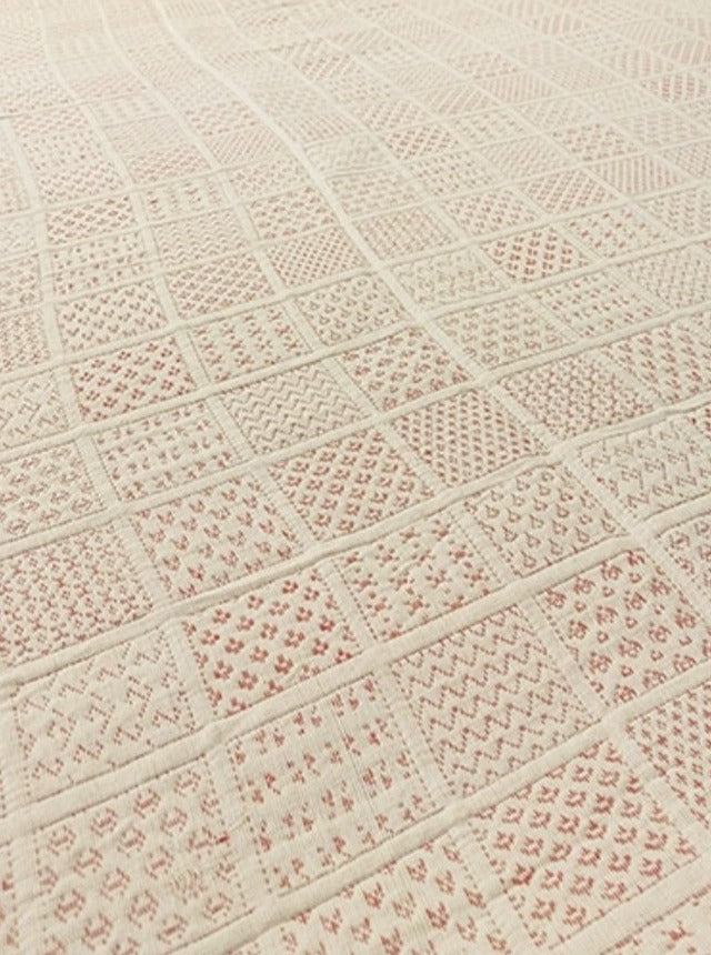 Handwoven Pure Cotton Bedspread