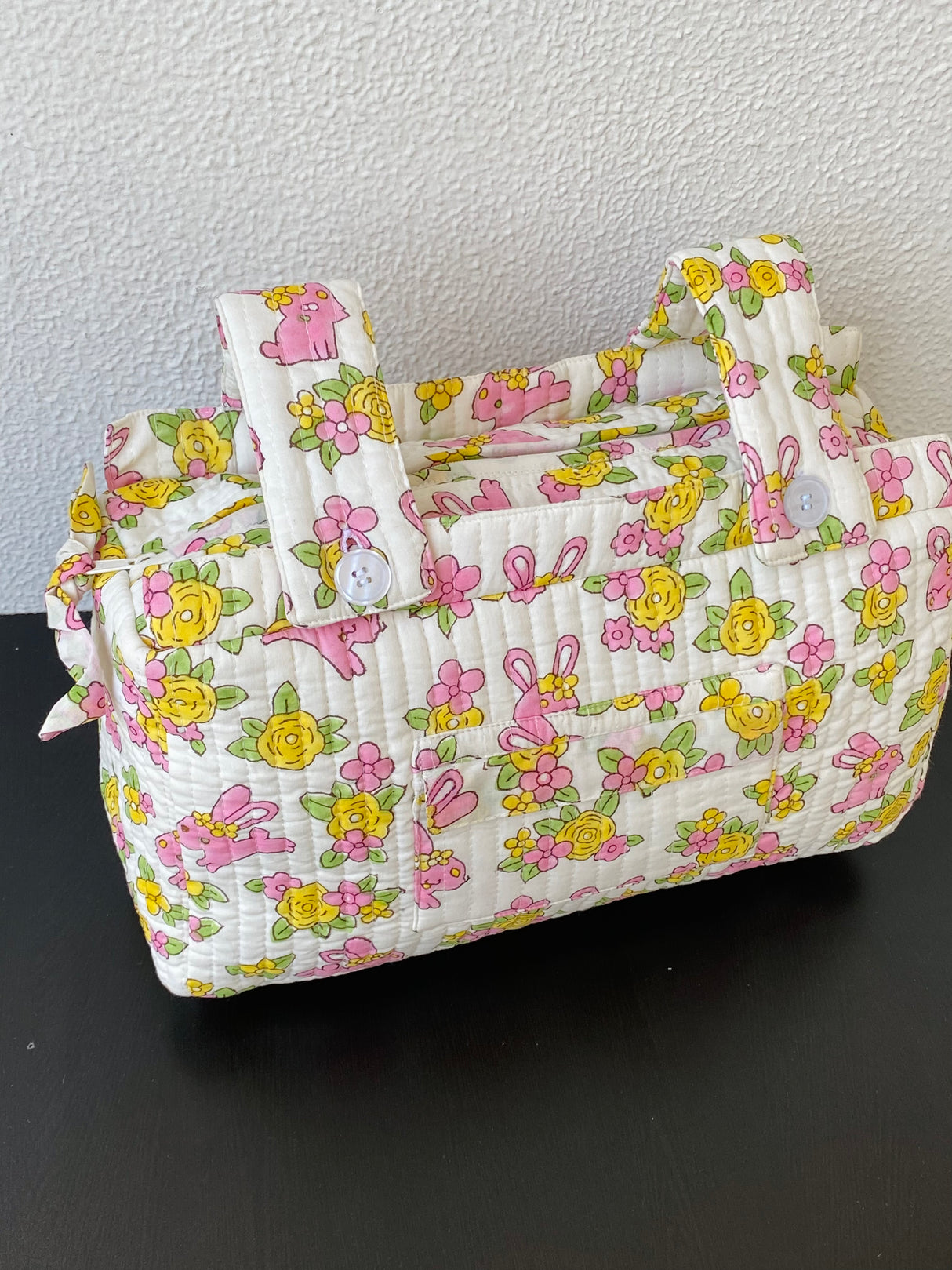 Stroller Organiser Bag Quilted Kapaas Katha