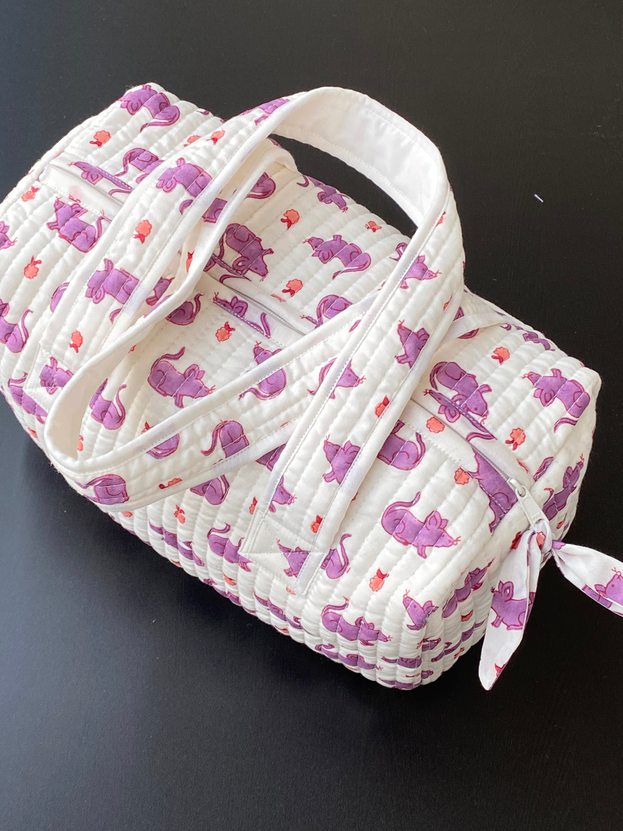 Multipurpose/Diaper Bag- Quilted