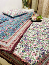 mixed-color-flower-king-cotton-quilt-detailed-view