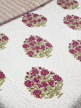 rose-green-flower-king-cotton-quilt-side-view